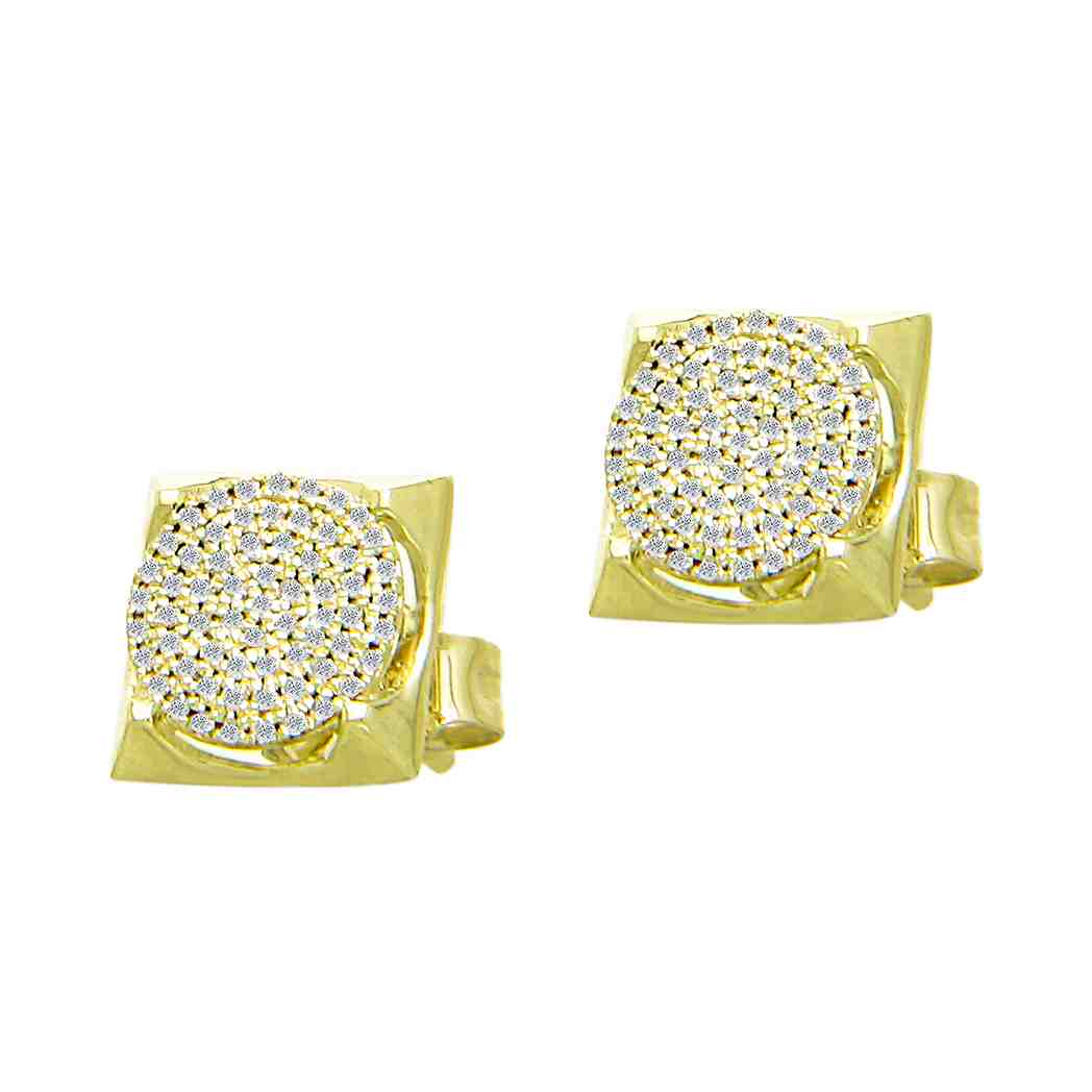 Squre Stud Earring ER23107A